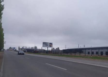 Billboard A in Svyatopetrivske, Board 3x6м  st. Kiivs'ka, 33, ZK "Petrivs'ke mistecko", "Beton, Keramzitobetons", "GRIN PALLET", a/d Visneve-Boarka, v bik Photo 1