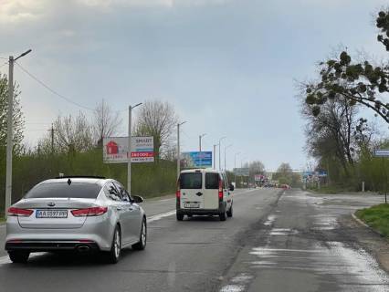 Billboard B in Svyatopetrivske, Board 3x6м  st. Bilogorods'ka/vul Lugova, navproti TM Sklad "Santa Bremor", Avtomarket, v s Bilogorodka Photo 1