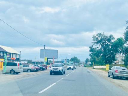 Billboard B in Bilogorodka, Board 3x6м  вул. М. Величка, 41-г, поруч БЦ "Білоцвіт", "ДНІПРО М", Садовий центр "Білоцвіт",  навпроти  "Металобаза",  100м. до "Сільпо", 250м від "ФОРА",  в бік с. Святопетрівське Photo 1