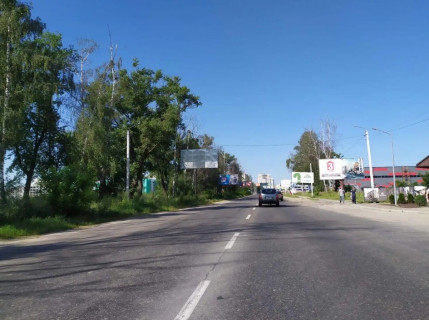Billboard B in Svyatopetrivske, Board 3x6м  вул. Соборна/пр. Героїв Небесної Сотні, зупинка, "АТБ- Маркет", вїзд у ЖК "Уютный квартал", 80м  до ТЦ «Маєток»,  300м до ТРЦ "Европарк", поруч ЖК "Львівський Маєток", ЖК "Софіївська Сфера", в бік с. Святопетрівське, с. Білогородка, с. Гореничі Photo 1