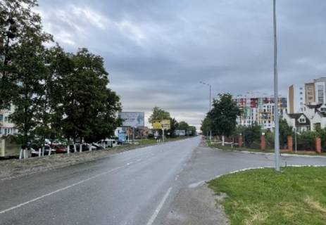 Billboard B in Chabani, Board 3x6м  st. Masinobudivnikiv, navproti Pozeznoi castini, "LotOK",  "OranzBud", kafe "Cinema cafe", "Virginia Conti",  uzbicca dorogi Hotiv-Cabani Photo 1