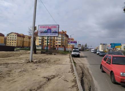 Billboard B in Sofiivska Borshchagivka, Board 3x6м  st. Soborna/st. Bisivs'ka, svitlofor, ZK "Barselona", povorot na TC <<Maetok>>, ZK "Kiivs'kij maetok", "Fora", ZK "L'vivs'kij Maetok" Photo 1