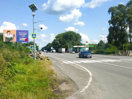 Billboard B in Khmelnitsky trasi, 3x6  Vinnic'ke sose, viizd z mista, navproti AZS "Amic", z boku Vinnici, Kieva Photo 1
