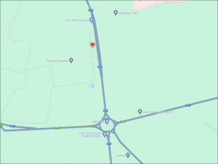 Billboard A in Khmelnitsky, 3x6  Kam'anec'ke sose, bila aeroportu, TRC "Podilla Karavan", (2) scheme