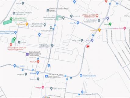 Billboard A in Khmelnitsky, 3x6  Krasovs'kogo st., 64, bila metalobazi "Vikant" scheme