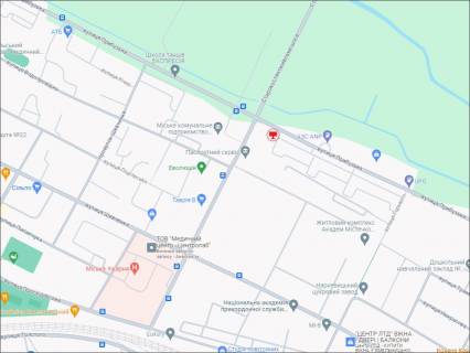 Billboard A in Khmelnitsky, 3x6  Pribuz'ka st., 30, bila supermarketu "Vopak" scheme