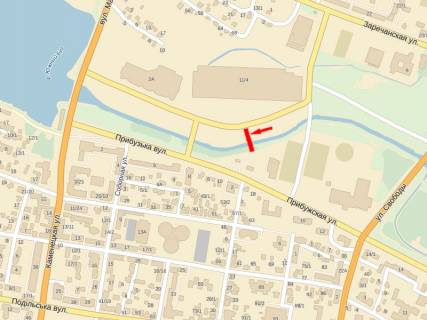 Citylight B in Khmelnitsky, 1.8x1.2  Zaricans'ka st., 11/4, navproti, TC "Epicentr", No7 scheme