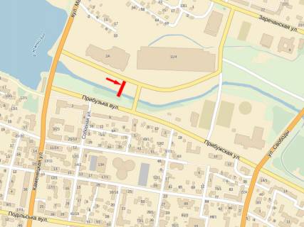 Citylight A in Khmelnitsky, 1.8x1.2  Banderi st., 2a, bila TRC "Oazis", No8 scheme