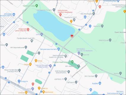 Billboard A in Khmelnitsky, 3x6  Mirnogo st., bila ozera, (2) scheme