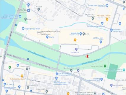 Citylight B in Khmelnitsky, 1.8x1.2  Zaricans'ka st., 11/4, TC "Epicentr", (12) scheme