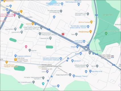 Billboard B in Khmelnitsky, 3x6  Miru av., 95 scheme