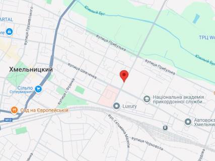 Billboard B in Khmelnitsky Старокостянтинівське шосе, 26а (БЦ City Tower) №1 scheme