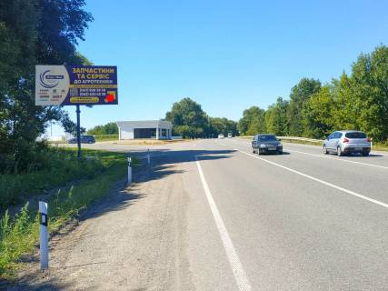 Billboard B in , 3x6  Avtodoroga M12, s.Mac'kivci, v'izd v m. Hmel'nic'kij zi storoni m L'viv, Ternopil' Photo 1