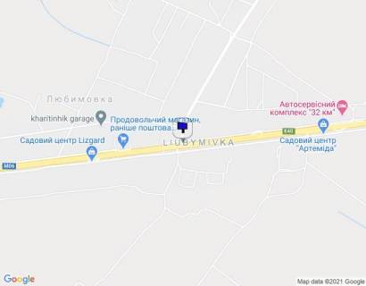 Billboard B in Lyubimivka, 6х3  s. Lubimivka, Zitomirs'ka trasa, 33 km v napramku Kieva scheme