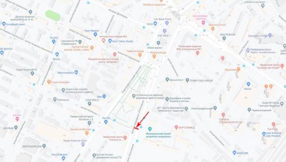 Billboard  in Kyiv, 1,2x1,8  50.4211737500, 30.4573133700, scheme