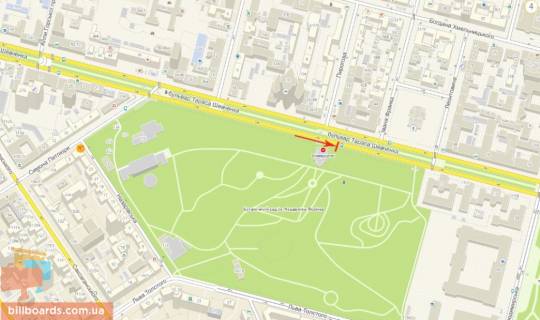 Scrolller, Scroll A in Kyiv, 3,14x2,32  Borsagivs'ka st. 97-A - st. Politehnicna, v centr - 176344 scheme