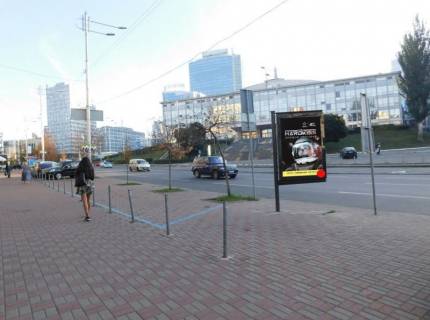Cityscroll B in Kyiv, 1,2x1,8  Esplanadna st. 34/2, ruh v napramku st. Basejna Photo 1