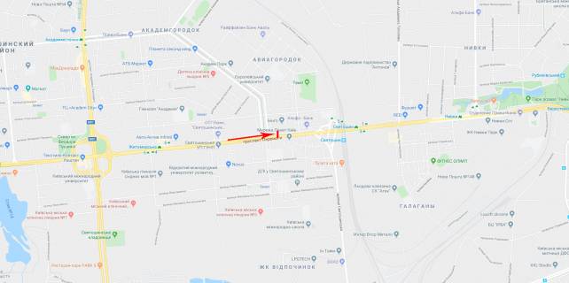 Prismatron, Prism B in Kyiv Peremogi pr-t 112 - 319072 scheme