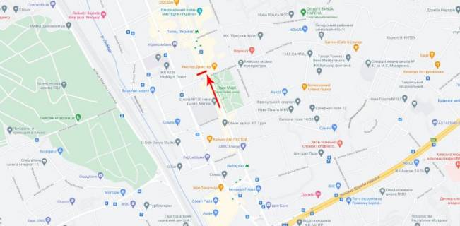 Video Billboard A in Kyiv, 3,14x2,32  Велика Васильківська вул. 120 , "Палац Україна", рух в напрямку центру - 617876 scheme