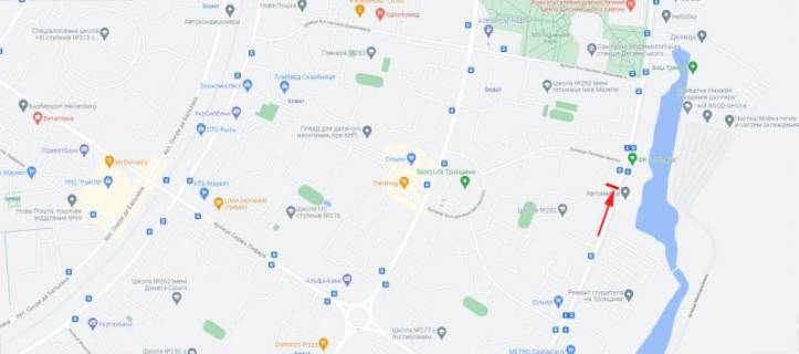 Billboard  in Kyiv, 3x6  50.5167197800, 30.6262775000, scheme