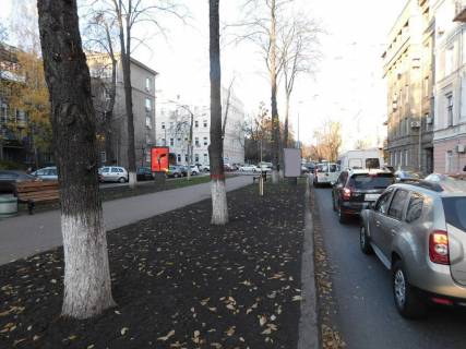 Cityscroll B in Kyiv, 1.2x1.8  Lips'ka st.  7/22, bul'varna castina, ruh v napramku Lips'kij av. Photo 1