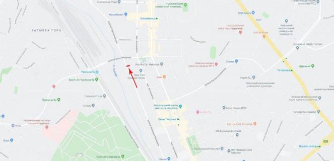 Billboard  in Kyiv, 3,14x2,3  50.4268934000, 30.5118978000, scheme