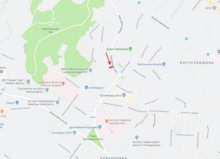 Billboard  in Kyiv, 1,2x1,8  50.4743261300, 30.4757884300, scheme