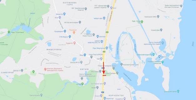 Megaboard B in Kyiv, 12x4  Stolicne sose 300 m vid Nauki pr-t (navproti), v napramku Konci-Zaspi scheme