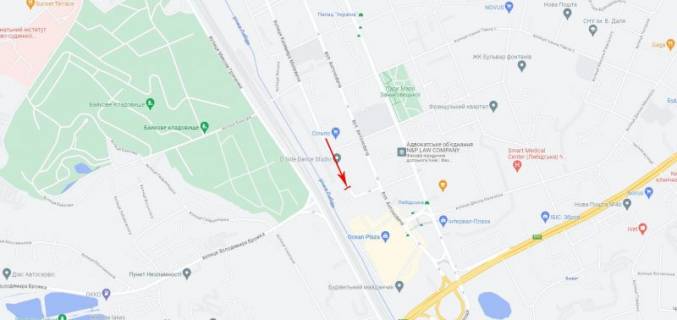 Billboard  in Kyiv, 3,14x2,3  50.4140644558, 30.5197385810, scheme