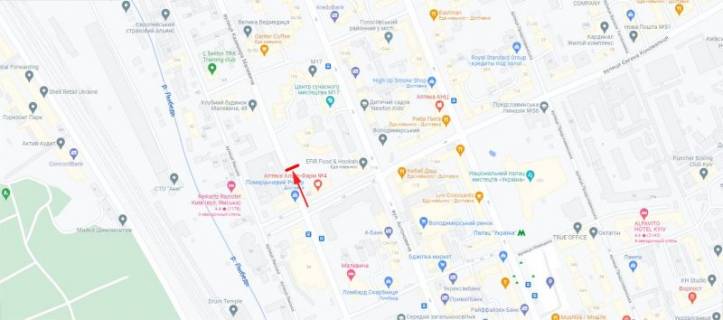 Scrolller, Scroll A in Kyiv, 3,14x2,32  Malevica Kazimira 56, v centr - 176357 scheme