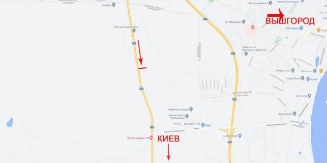 Billboard  in Kyiv, 3x6  50.5759029122, 30.4497004713, scheme