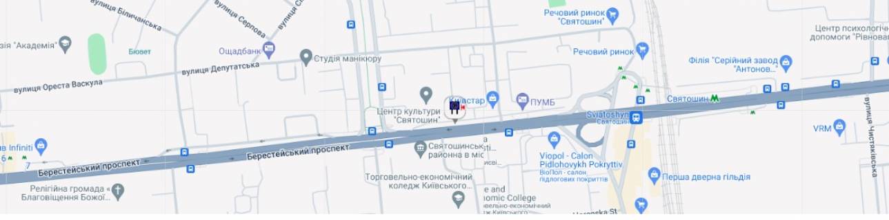 Video Billboard A in Kyiv, 3x6  Peremogi pr-t 112, poruc z magazinom "Watsons", ruh v napramku st. m. "Zitomirs'ka" - 393859 scheme