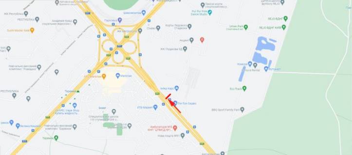 Video Billboard A in Kyiv, 3x6  Zabolotnogo akademika st. 3 , navproti TC "Magelan" - 402134 scheme