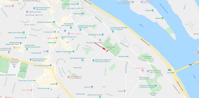 Citylight A in Kyiv Grusevs'kogo Mihajla st. 28/2 scheme