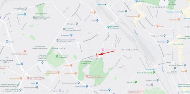 Billboard  in Kyiv, 3,14x2,3  50.4295810100, 30.4851289400, scheme