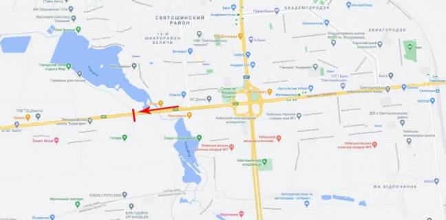 Non-Standard B in Kyiv, 8x2  Peremogi pr-t 139, poruc kemping "Prolisok", z centru scheme