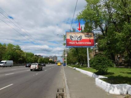 Billboard A in Kyiv, 3x6  Gagarina U. pr-t 14, ruh v napramku st. m. "Cernigivs'ka" Photo 1