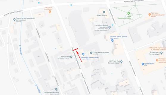 Billboard  in Kyiv, 3,14x2,3  50.4267063800, 30.5120120900, scheme