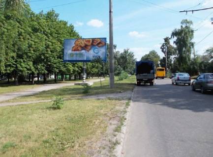 Billboard A in Sumi Banderi Stepana st., bila  Zasumskaa st. Photo 1