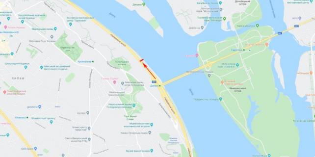 Billboard  in Kyiv, 3,14x2,3  50.4447812358, 30.5553299223, scheme