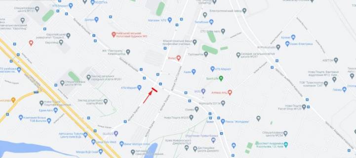 Billboard  in Kyiv, 3x6  50.4168465300, 30.3882475500, scheme