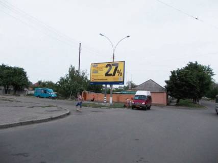 Billboard B in Sumi Banderi Stepana st., bila  Zukovs'kogo st., Avtovokzalu Photo 1