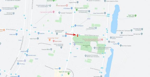 Billboard  in Kyiv, 3x6  50.5228126056, 30.6210892010, scheme