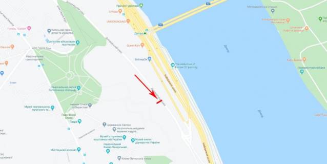 Billboard  in Kyiv, 1,2x1,8  50.4380792500, 30.5601316300, scheme