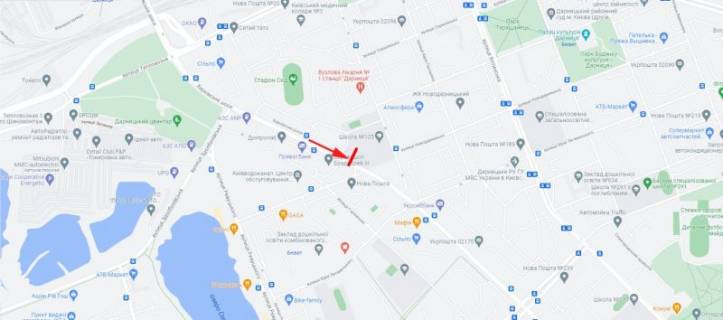 Billboard  in Kyiv, 3x6  50.4241779900, 30.6457557100, scheme