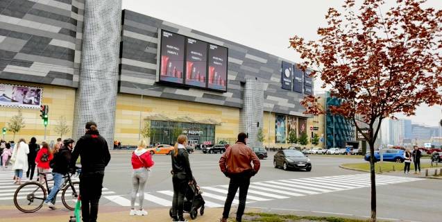 Video Billboard A in Kyiv, 21,12х11,52  TRC River Mall, Dniprovs'ka naberezna, 12 - 449931 scheme