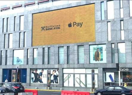 Video Billboard A in Dnipro (Dnipropetrovsk) TC Pasaz, av. Dmitra Avornic'kogo 50, - 477245 scheme