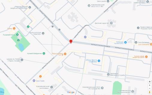 Billboard A in Novoyavorivsk вул.50 ліття УПА , (кільце) 2 scheme