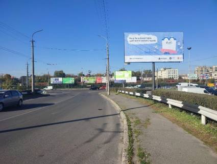 Billboard B in Lutsk, 3x6  pr-t Sobornosti-K.Karogo, verhnij Photo 1