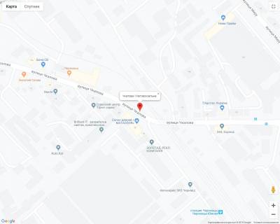 Billboard B in Chernivtsi Ckalova/ Malovokzal'na scheme